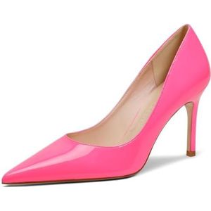Schoenhakken- Elegante Damespumps - Stiletto-Sexy Naaldhak - Gesloten Puntige Teen - Avond-Feest - Luxe Mode-Schoen Vrouwelijke Hak, 28 roze, 36 EU