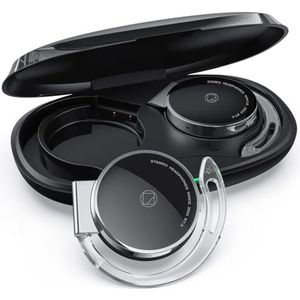 On Ear hoofdtelefoon Bluetooth 5.3, open ear draadloos, clip-on sport headset met 4 microfoons, Comfort Fit oorhaak oortelefoon