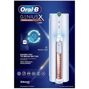 Oral-B Genius X - Elektrische Tandenborstel - Roségoud - 6 Modus Display