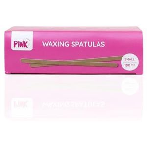 Kleine houten waxspatels 100 stuks - Voor het nauwkeurig aanbrengen van wax of suikerpasta - Ideaal voor ontharing op kleine delen van het gezicht - Geschikt voor waxen en waxen met suiker