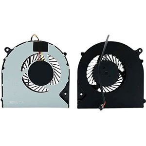 Laptop CPU koelventilator Voor For CLEVO N350DV N350DW Zwart