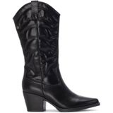 Xti - 14430602-BRONCE - Cowboylaarzen - Goudkleurig - Hakhoogte 5 tot 8 cm - Ritssluiting