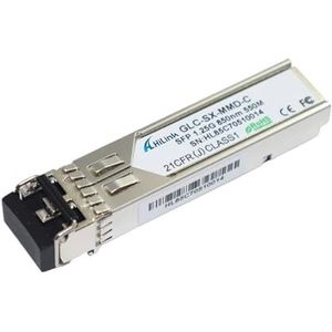OXFMXVBTR GLC-sx-MMD 1000BASE 1.25G GE SFP 550M MMF 850nm LC SFP Zendontvanger (10 stuks)