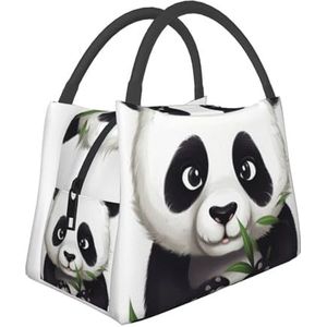 Lunchtas Voor Dames Met Geïsoleerd Vak En Laptopvak - Zwart Large