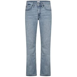 MUSTANG Dames Jeans Sissy Straight Fit Denim Stretch Broek Basic Katoen Blauw Zwart W25 W26 W27 W28 W29 W30 W31 W32 W33 W34, Medium (1013978-5000-412), 28W / 34L