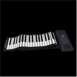 Handgerolde Elektronische Piano 88-toetsen Verdikt Toetsenbord Handgerolde Elektronische Piano Voor Studenten Draagbaar Keyboard Piano