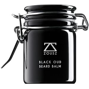 ZOUSZ Black Oud Bartbalsam Geschenkbox für Herren – Premium Bartpflege/Conditioner/Bartweichmacher – Bartpflege Set Geschenk Männer, 50 mL