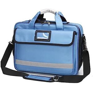 Professionele Rode Lege Trauma Eerste Hulp Medische Tas, Multi Compartiment Eerste Responder Drager voor EMT, Paramedici, Noodgevallen en Medische Benodigdheden Kit (Color : B)