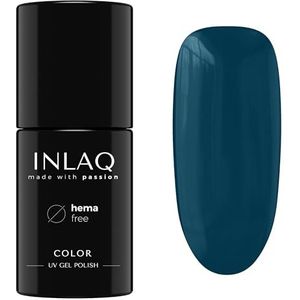 INLAQ® HEMA Free UV Gel Nagellak Proud Peacock 6 ml - Gel Nagellak Free of Hema - Gellak UV LED Lak in Verschillende Kleuren