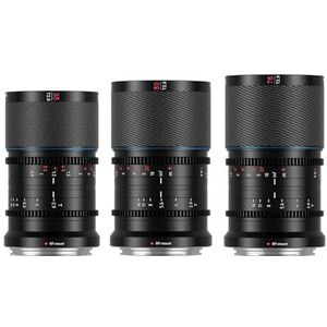 SIRUI Saturn 35mm, 50mm, 75mm T2.9 1.6X Full Frame Carbon Fiber Anamorphic Lens, Cine Lens for RF Mount Cameras, Less Than 500g (Neutral Flare)