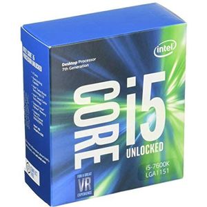 Intel Core i5-7600K 3,8 GHz QuadCore 6 MB Cache CPU - Zwart (Refurbished)