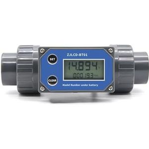 Digitale turbinestroommeter, DN25-DN80 elektronische LCD digitale display debietmeter vloeistofwatermeter for boerderij-/tuinirrigatie(DN50)