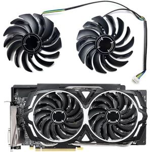 Vervangende ventilator PLD10010S12HH voor MSI Radeon RX590 580 570 ARMOR OC grafische kaart