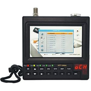 DVB-S2 Satfinder Digitale Satelliet TV Ontvanger Finder Meter MPEG-4 Modulator Full HD Satelliet Finder KPT 269H Satellietdetector voor tv-ontvanger