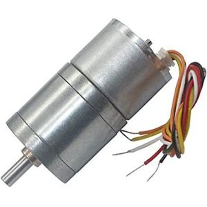 Motor DC 24 mm Transmissiemotor Micro BLDC FG uitgang CCW cw controle pwm regelt de snelheid instellen mini borstelloze transmissiemotor: 930 rpm 24 V) (Maat: 1000 rpm 12 V)