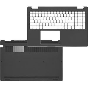 15,6 inch handsteun hoes boven/onderkant behuizing onderkant cover compatibel met Dell Latitude 3520 E3520 Laptop 0DJP76 0FN5HW (C+D)
