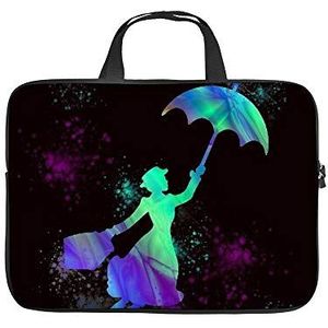 Laptop Bag Magical Mary Poppins -up Mode Duiken Stof Schokbestendig Laptop Tas