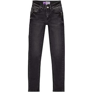 Raizzed Meisjes super skinny jeans met hoge taille Chelsea Black (164), zwart, 14 jaar