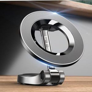 LISEN Auto Telefoonhouder Magsafe [24 Super Magneet], 360° Draaibare Car Phone Mount, Magsafe Accessoires Compatibel met Apple iPhone 16 Pro Max 15 14 13, Galaxy S23 22 21 Ultra