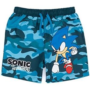 Sonic the Hedgehog Swim Shorts Boys Camo zwembroek badkleding 5-6 jaar