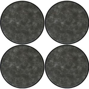 GPDNBIEU, Rond eetkamerstoelkussen, rond zitkussen antislip stoelkussens, ronde keukenstoelkussens(Grey,45cm)