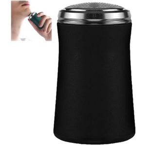 Portable Automatic Razor, Cordless Rechargeable Rotary Shavers, Wet & Dry Men Electric Rotary Shaver, Waterproof Shaver, Electric Shavers For Men's Shaving Trimming Grooming (Black)