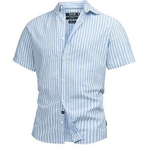 Indicode - INBravida - Overhemd - Moonlight - Korte Mouwen