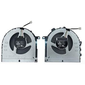 CPU GPU-ventilatorkoeler voor Lenovo voor Ideapad voor Gaming 3-15ACH6 3-15IHU6 Laptop VGA-koelventilatoren DFS5K12B159A1H DFS5M325063B1H 5H40S20424(CPU GPU FAN)