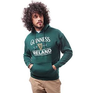 Guinness Pullover Hoodie Logo & Ierland Print