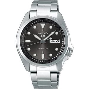 Seiko Heren analoog automatisch horloge met roestvrij stalen armband SRPE51K1, zilver, 00, armband