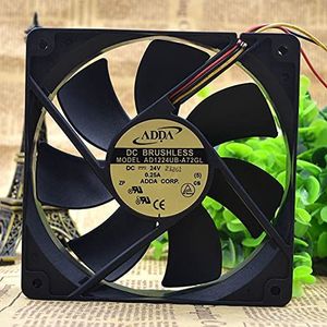 Radiator CPU Cooler Fan AD1224UB-A72GL 120 * 120 * 25MM 12025 12CM 24V DC 0.25A 3line Axial fan