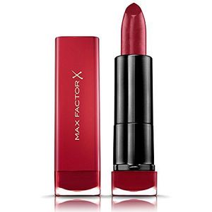 Max Factor Marilyn Monroe Cabernet Red lippenstift, voor donkere huidtinten, langdurige, hydraterende, rode lippenstift met sterke dekking