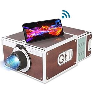 DIY projector home cinema projector van de tweede generatie voor draagbare smartphones