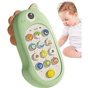 Babyfoon speelgoed - Bird Shape siliconen telefoon tandjes speelgoed - Educatieve mobiele telefoon Peuter Muzikale mobiele telefoon voor simulatie Telefoon Baby Chew Yuab
