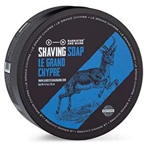 Barrister and Mann Le Grand Chypre scheerzeep 118ml