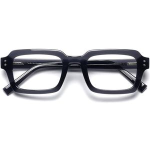 OPULIZE EDG Blue Light Blocking Glasses for Women Men, Anti-reflective Anti-Glare Computer & Gaming Glasses, Vintage Rectangular Frame, UV & Eyestrain Protection, Black (Pack of 1)