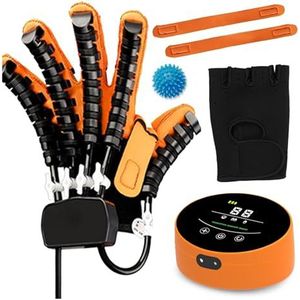 Revalidatiehandschoen voor Beroerteherstel | Draagbare Hand- en Vingertrainer met 5 Intensiteitsniveaus & Spiegeltherapie | Voor Thuisgebruik en Onderweg