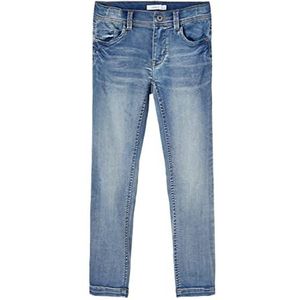 NAME IT Boy Jeans Stretch Slim, blauw (medium blue denim), 164