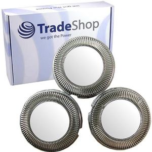 Trade-Shop Set van 3 scheerkopmessen compatibel met Philips 6-serie (Reflex 6000), Easy Shave, Philishave Exclusive, Micro Action, Lift & Cut