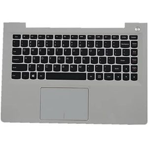Laptop omhulsel rond toetsenbord & Toetsenbord & Touchpad Voor For Lenovo ideapad 500S-13ISK Color Zilver Verenigde Staten Lay-out