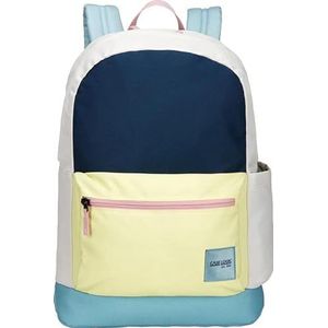 Case Logic Commence Rugzak-Sunny Lime/Dress Blue Multiblock, Laptop tassen en rugzakken, terug naar school rugzakken, cl-ccam1116sdb