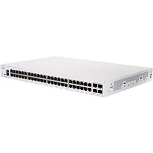 Cisco Business CBS250-48T-4G Interrupteur Intelligent | 48 Ports GE | 4 x 1 G SFP | Protection à Vie limitée (CBS250-48T-4G)