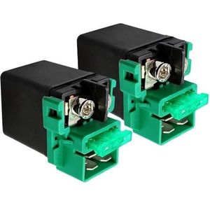 Motorfiets Startrelais Contactslot Onderdelen Voor Z1000 Voor ZR1000 2003 2004 2005 2006 2007 2008 2009 vervangende onderdelen(2 pcs)