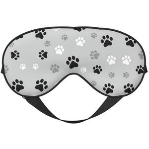 Dierlijke Poot Prints Slaap Eye Mas Bijgewerkt Ontwerp Licht Blokkerende Night Eye Blinder Mannen Vrouwen Shift Werk Reizen