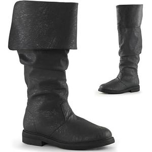 Westernlaarzen voor heren, middeleeuwse piratenlaarzen, gothic-laarzen voor mannen en vrouwen, voor dames en heren, platte jazzlaarzen, ridderlaarzen