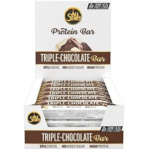 All Stars Protein Bar, 18 x 50 g Riegel (Triple Chocolate)