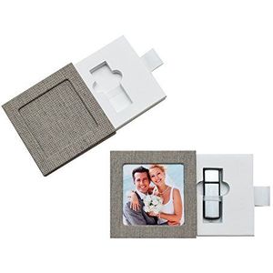 USB-behuizing/pushup, linnen