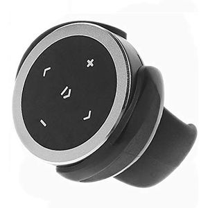 PolarLander Auto draadloze Bluetooth afstandsbediening telefoon kit auto stuurwiel afstandsbediening ontvanger CR2032 batterij voor iOS Android