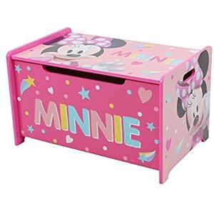 Disney Minnie Mouse Deluxe Houten Speelgoedkist & Bank van Nixy Kinderen