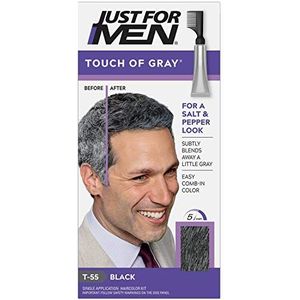 Just for Men - Touch of Grey - Haarkuur - Zwart - 12 stuks